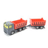 Scania R380 met kiepbak en kiepaanhangwagen