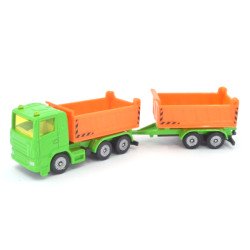 Scania R380 with tipper and tipper trailer