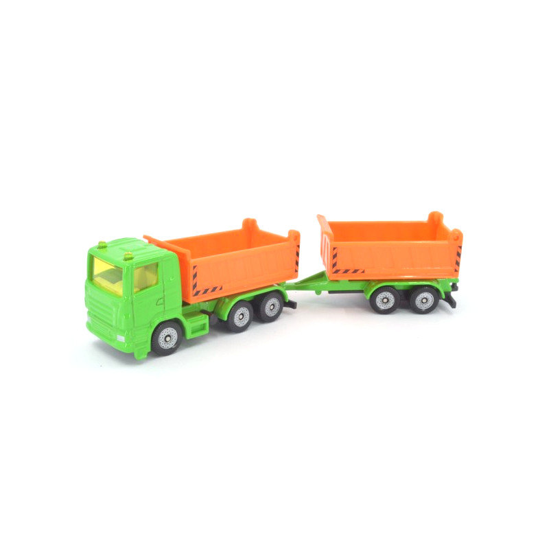 Scania R380 mit Kippaufbau und Kippanhänger