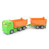 Scania R380 mit Kippaufbau und Kippanhänger