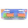 Scania R380 mit Kippaufbau und Kippanhänger
