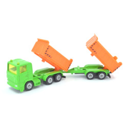 Scania R380 mit Kippaufbau und Kippanhänger