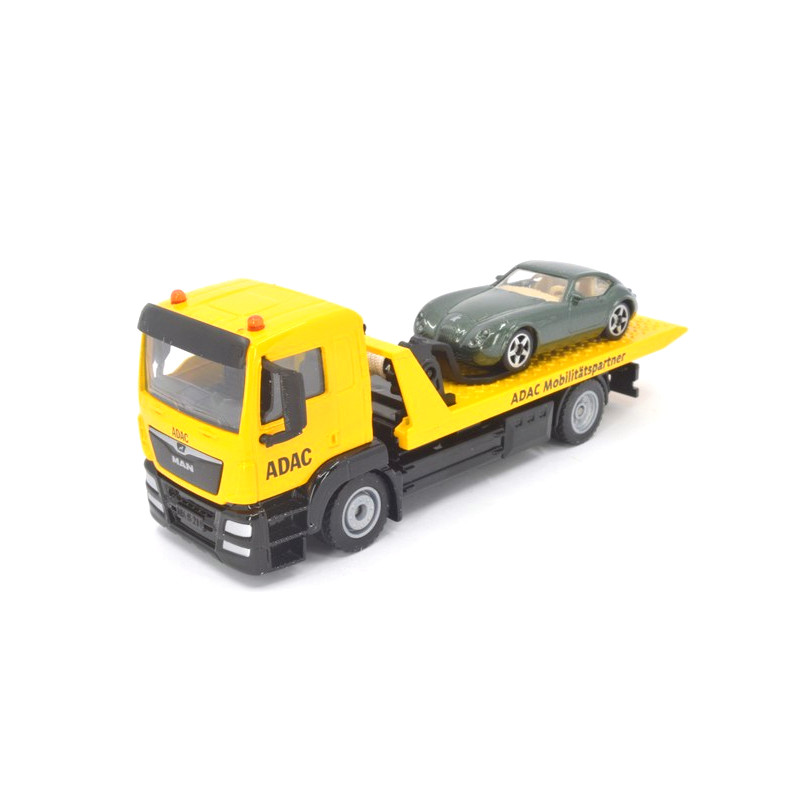 MAN TGS ADAC breakdown assistance with Wiesmann GT