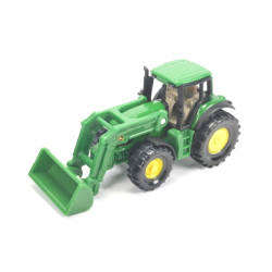 John Deere 7530 tractor with front loader