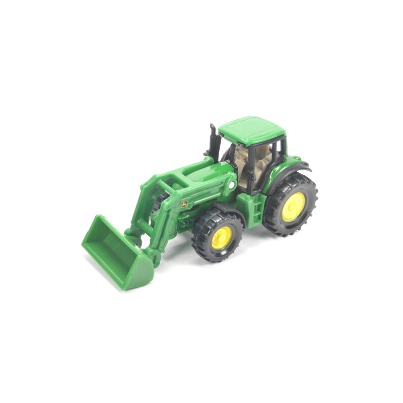 John Deere 7530 tractor with front loader