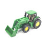 John Deere 7530 tractor with front loader
