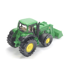John Deere 7530 tractor with front loader