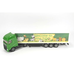 Volvo FH16 met oplegger "Welcome to the Zoo"