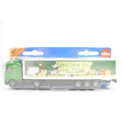 Volvo FH16 with trailer "Welcome to the Zoo"