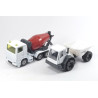 Scania R380 concrete truck with Bergmann 3012 dumper