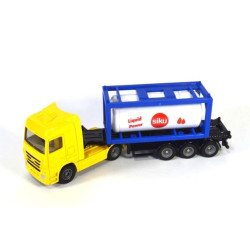 Mercedes Actros with tank container