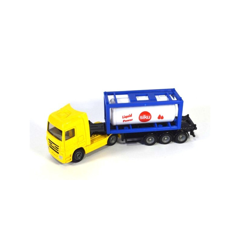 Mercedes Actros with tank container