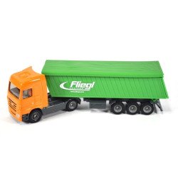 Mercedes Actros mit Fliegl-Kippanhänger