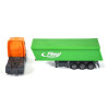 Mercedes Actros with Fliegl tipper trailer
