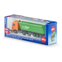 Mercedes Actros with Fliegl tipper trailer