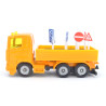 Scania R380 truck with traffic signs