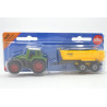 Fendt Favorit 926 Vario tractor with Krampe half-pipe tipper