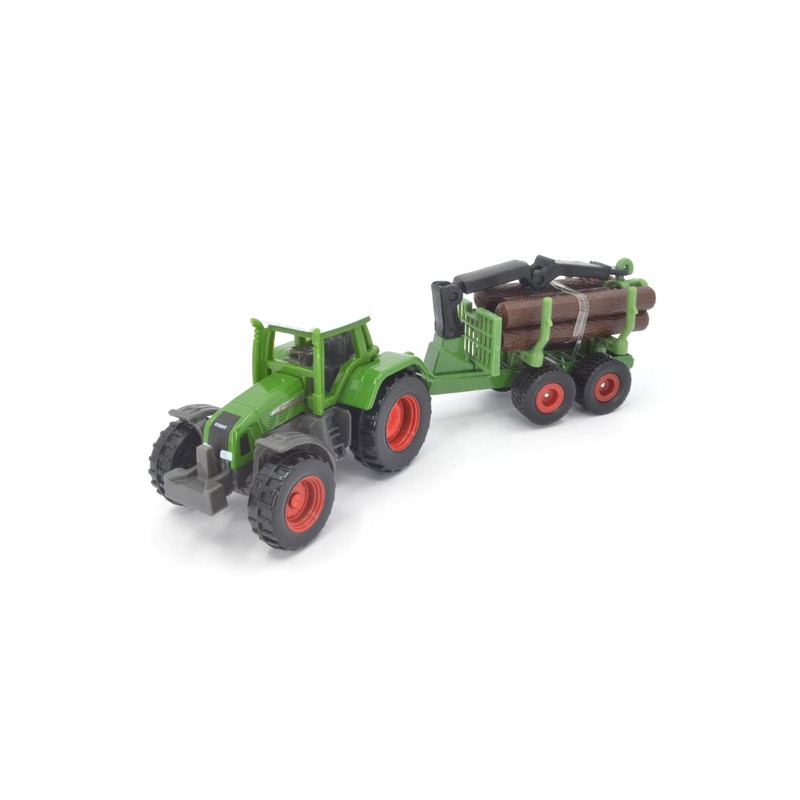 Fendt Favorit 926 Vario mit Forstanhänger