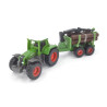 Fendt Favorit 926 Vario with forestry trailer