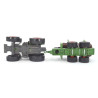 Fendt Favorit 926 Vario with forestry trailer