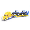 Freightliner Coronado with low loader and 2 New Holland T7070 tractors