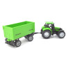 Deutz Fahr Agrotron 265 with Fortuna 2-axle three-sided tipper