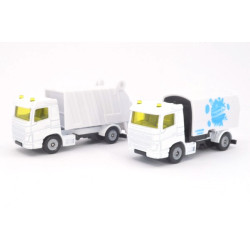 Volvo FM Faun Viajet 6 Streamline veegwagen en Vuilniswagen