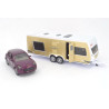 Porsche Macan with Dethleff caravan