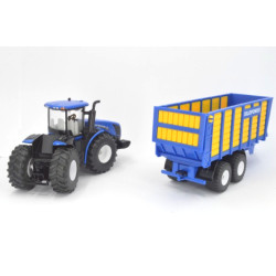 New Holland T9.560 kniktractor met Silagewagen