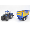 New Holland T9.560 kniktractor met Silagewagen