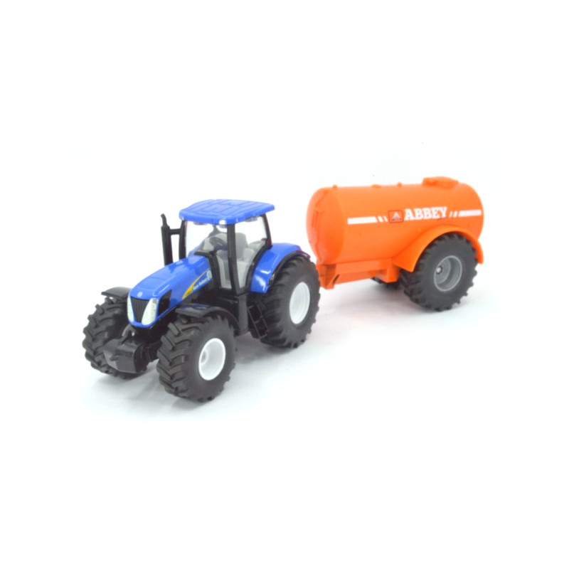 New Holland T7070 Traktor mit Abbey-Gülletank