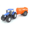 New Holland T7070 Traktor mit Abbey-Gülletank