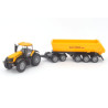 JCB 8250 Tractor with dolly and tipper trailer