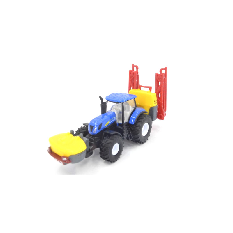 New Holland T8.390 mit Kverneland-Pflanzenschutzkombination
