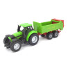 Deutz Agrotron 256 Traktor mit Strautmann Miststreuer