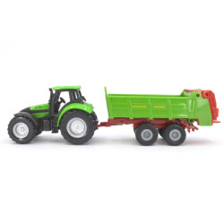 Deutz Agrotron 256 Traktor mit Strautmann Miststreuer