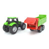 Deutz Agrotron 256 Traktor mit Strautmann Miststreuer