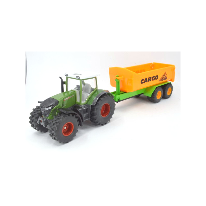 Fendt 936 Traktor mit Joskin Hakenliftanhänger