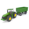 John Deere 8430 Traktor mit Anhänger