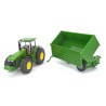 John Deere 8430 Traktor mit Anhänger
