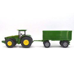 John Deere 8430 Traktor mit Anhänger