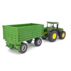 John Deere 8430 Traktor mit Anhänger