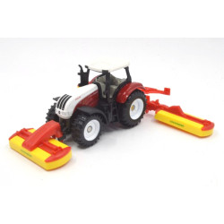 Steyr 6230 CVT met Pöttinger maaiwerkcombinatie