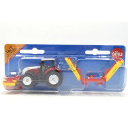 Steyr 6230 CVT mit Pöttinger Mähkombination
