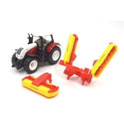 Steyr 6230 CVT mit Pöttinger Mähkombination