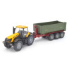 JCB 8250 Fastrac met Fortuna afzetcontainer