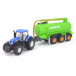 New Holland T7070 met Joskin giertank