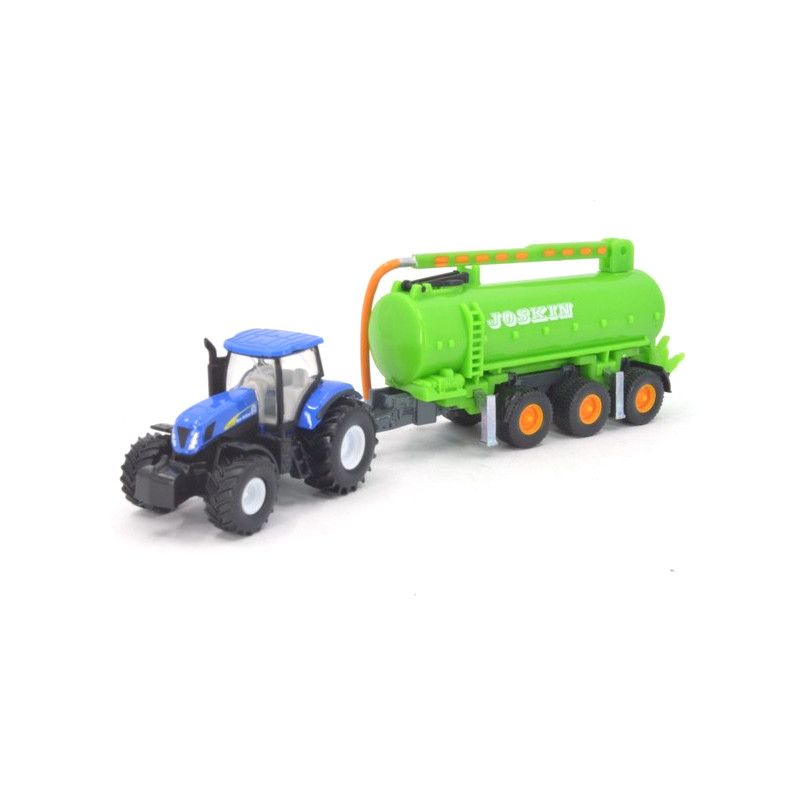 New Holland T7070 met Joskin giertank