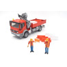 Mercedes Atego with crane
