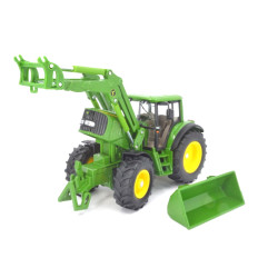 John Deere 6820 tractor met voorlader